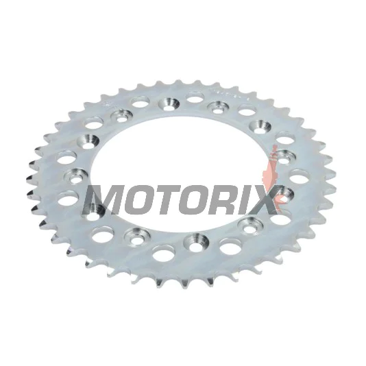 Zadní rozeta -JT- JTR245/2,42, 42 zubů, ocelový, Gilera RC 600 1989-1992, Honda CB 250 1982-1984, 1996-2001, NSR 250 1986-1987, NX 250 1988-1990, VTR 250 1998, 2009-2012, VTZ 250 1988, XL 350 1984-1987, XL 500 1979-1981, XL 600 1983-1987