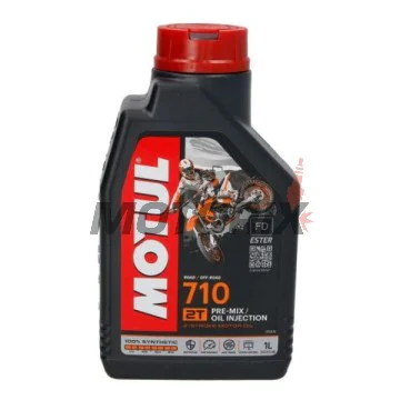 2taktní olej -MOTUL- 710, 2T, plná syntetika + ester, 1L
