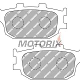 Brzdové destičky -FERODO- FDB754EF, Honda Hornet/CBF/CBR Fireblade/VTR, Suzuki V-Strom/Bandit/SV, Yamaha FZ1/FZ6/XJ6/R1/R6, Kawasaki Versys 1991-2019