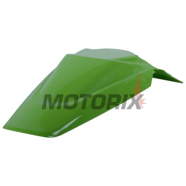 Zadní blatník/kapotáž -POLISPORT- zelený, KAWASAKI KLX, KX 65/110 2000-2023