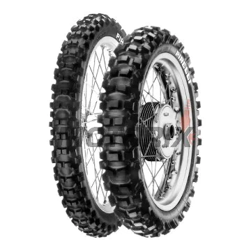 Zadní off-road pneumatika -PIRELLI MOTOR- 140/80-18, SCORPION XC, střední tvrdá