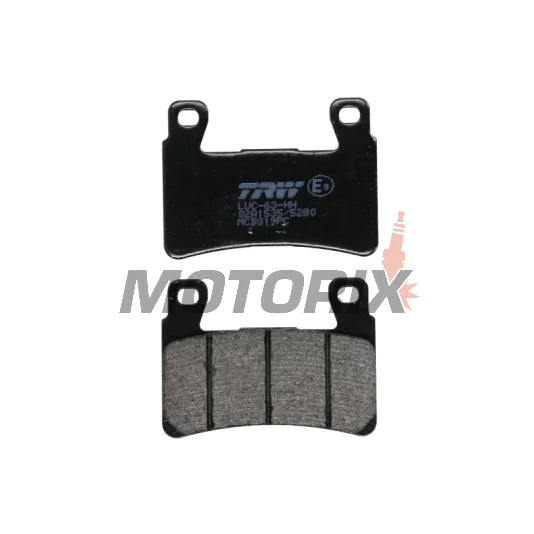 Brzdové destičky -TRW- MCB819PC, sintrované, Harley-Davidson XR1200X Sportster (2010-2012)