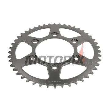 Zadní rozeta -JT- JTR735,46, 46 zubů, ocelový, Ducati 851 851 1989-1992, 888 888 1993-1994, 900 900 1991-1997, 907 907 1991-1992, MH 900 2002, Monster 400 2001-2008, Monster 600 1994-2001, Monster 620 2002-2006, Monster 695 2007-2008