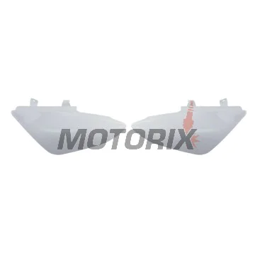 Zadní boční plasty -POLISPORT- bílé, HONDA CRF 50 2004-2023