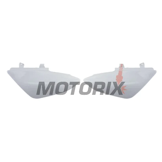 Zadní boční plasty -POLISPORT- bílé, HONDA CRF 50 2004-2023