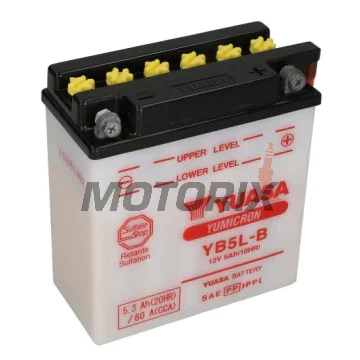 Akumulátor -YUASA- YB5L-B, 5Ah 12V