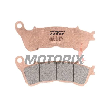 Brzdové destičky -TRW- MCB776SV, Harley-Davidson XL883-1200 Sportster + Honda CB-CBF-CBR/FES-FJS-NSS Forza/NC-NT-SH-ST/VFR-VT-XL + Suzuki Burgman/Sixteen/Boulevard-Intruder 1800 (2004-2018)