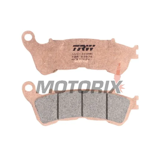 Brzdové destičky -TRW- MCB776SV, Harley-Davidson XL883-1200 Sportster + Honda CB-CBF-CBR/FES-FJS-NSS Forza/NC-NT-SH-ST/VFR-VT-XL + Suzuki Burgman/Sixteen/Boulevard-Intruder 1800 (2004-2018)