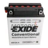 Akumulátor -EXIDE- YB12A-A, 12Ah 12V