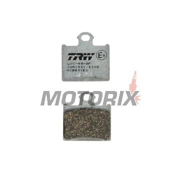 Brzdové destičky -TRW- MCB831EC, Husqvarna CR/TC 65-85, KTM Freeride 250R/350, KTM SX/SXS 85BW (2011-2020)