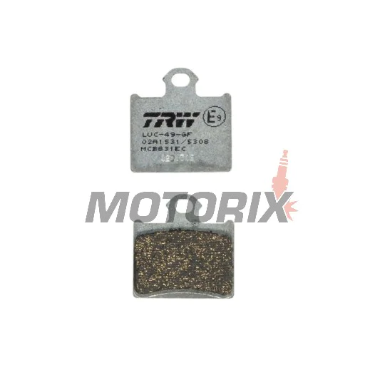 Brzdové destičky -TRW- MCB831EC, Husqvarna CR/TC 65-85, KTM Freeride 250R/350, KTM SX/SXS 85BW (2011-2020)