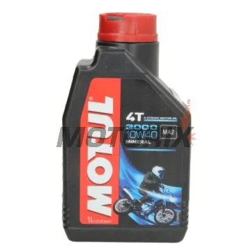 Motorový olej -MOTUL- 3000, 10W40, minerální, 1L
