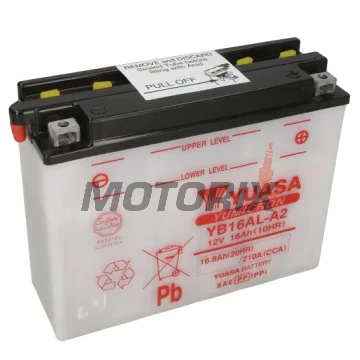 Akumulátor -YUASA- YB16AL-A2, 17Ah 12V