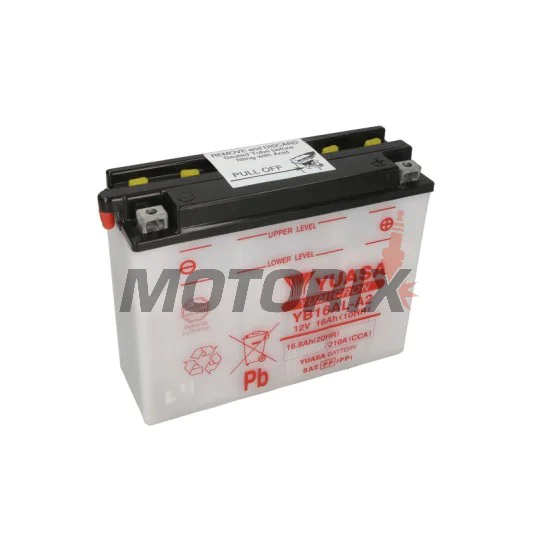 Akumulátor -YUASA- YB16AL-A2, 17Ah 12V