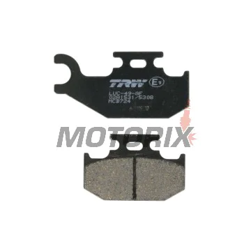 Brzdové destičky -TRW- MCB724, Bombardier DS/Outlander/Quest 330/400/500/650, Can-Am Commander/Maverick/Outlander/Renegade 500/650/800/1000, Suzuki Vinson/KingQuad 500/700, Yamaha Kodiak/Grizzly/Raptor/Rhino 400/450/660/700 (2000-2018)