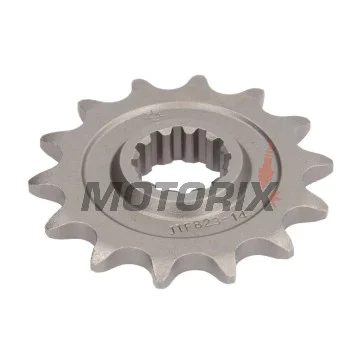 Přední pastorek -JT- JTF823,14, 14 zubů, Husaberg FC 350 1996, FC 400 1996-1999, FC 450 2004-2006, FC 501/600 1996-2000, FC 550 2003-2008, FE 350 1996, FE 400 1996-2003, FE 450/550 2004-2008, FE 501/600 1996-1997, 1999-2000