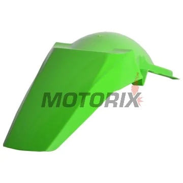 Zadní blatník/kapotáž -POLISPORT- zelený, KAWASAKI KX 125/250 2003-2008