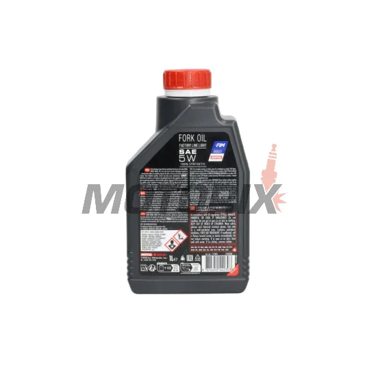 Olej do tlumičů -MOTUL- Factory Line, pro přední vidlice/vidlice, 5W, 1L
