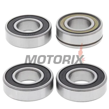 Sada ložisek kola -ALL BALLS- Harley-Davidson FLHP 1690 2011-2014, FLHR 1584 2008-2011, FLHR 1690 2012-2016, FLHRC 1584 2008-2010, FLHRC 1690 2011-2016, FLHRSE4 1803 2008, FLHRSE5 1803 2013, FLHRSE6 1803 2014