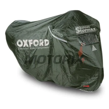 Plachta na motocykl -OXFORD- OF142, Stormex, černé, S