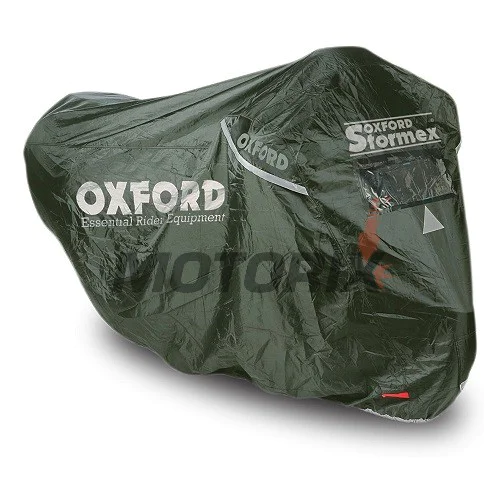 Plachta na motocykl -OXFORD- Stormex, černé, S