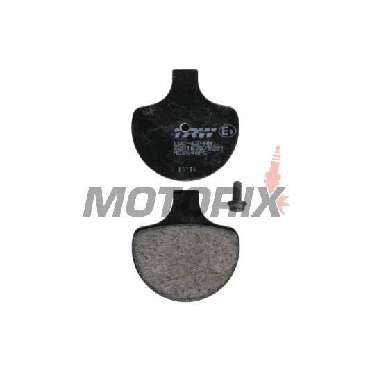 Brzdové destičky -TRW- MCB548PC, sintrované, Harley-Davidson Touring (Road King, Electra Glide, Tour Glide, Road Glide), Softail (Fat Boy, Heritage, Springer, Night Train), Dyna (Super Glide, Low Rider, Wide Glide), Sportster XL/XLH 883/1200 (1984-2008)