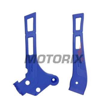 Chrániče rámu -POLISPORT- modrý, FANTIC XE; YAMAHA YZ 125/250 2005-2024