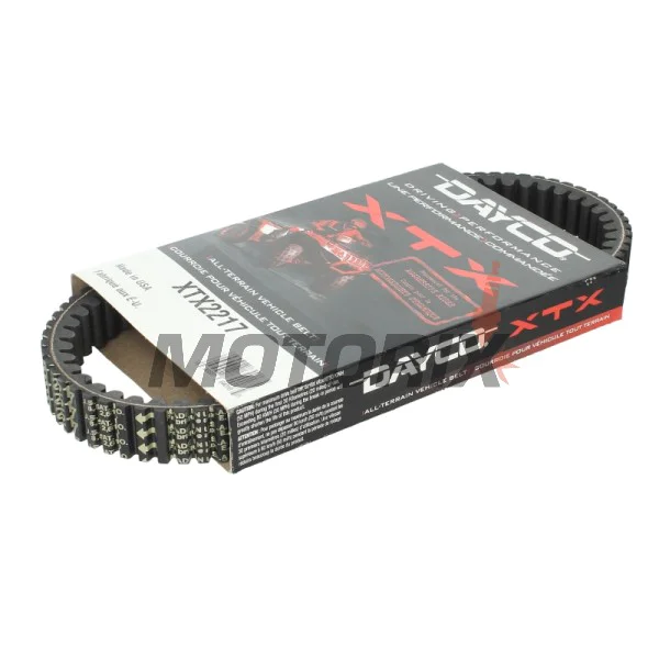 Řemen -DAYCO- DAYXTX2217, 848mm, Arctic Cat 650 4x4 2004-2005, Kawasaki Brute Force/KVF 650/750 2005-2013, KFX 700 2007-2009, Prairie 650/700 2002-2005