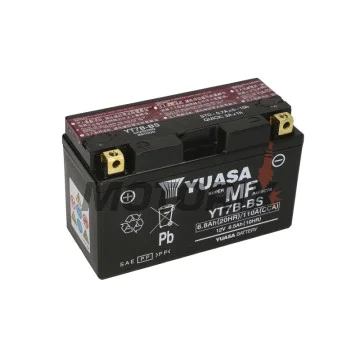Akumulátor -YUASA- YT7B-BS, 7Ah 12V