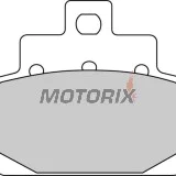 Brzdové destičky -FERODO- FDB2095EF, Aprilia Compay/Habana/Mojito 125 2000-2010; Aprilia Leonardo/SR 125-150 1999-2005; Aprilia Scarabeo 50-100 2000-2009