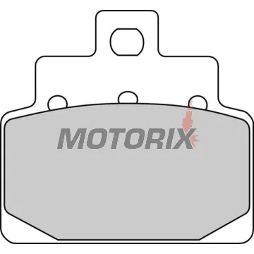 Brzdové destičky -FERODO- FDB2095EF, Aprilia Compay/Habana/Mojito 125 2000-2010; Aprilia Leonardo/SR 125-150 1999-2005; Aprilia Scarabeo 50-100 2000-2009