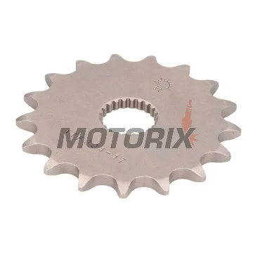 Přední pastorek -JT- JTF394,17, 17 zubů, Aprilia AF1 125 1988-1994, Classic 125 1996-1999, Climber 240/280/300 1989-1996, MX 125 2004-2007, červený Rose 125 1988-1999, RS 125 1993-2013, RX 125 1990-1997, 2000, 2008-2010, SX 125 2008-2010