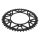 Zadní rozeta -JT- JTA808,48BLK, 48 zubů, černý, hliníkový, Kawasaki KLX 400 2003, Suzuki DR 350 1990-1999, DR-Z 250 2001-2007, DR-Z 400 2000-2017, RM 100 1979-1982, RM 125 1983-2012, RM 250 1987-2012, RM-X 250 1989-2001, RM-X 450 2010-2019