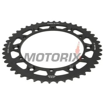 Zadní rozeta -JT- JTA853,46BLK, 46 zubů, černý, hliníkový, Yamaha IT 250/400 1977-1979, XT 400 1981-1982, YZ 125 1981-1982, YZ 465 1980