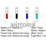 Regulátor dobíjení -DZE- regulátor dobíjení, 12V, 12A, CAGIVA FRECCIA, K7, MITO, N90, PLANET, RAPTOR, ROADSTER, SUPERCITY, W8, WRE; HUSQVARNA SM, WRE 125 1982-2008