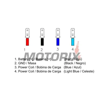 Regulátor dobíjení -DZE- regulátor dobíjení, 12V, 12A, CAGIVA FRECCIA, K7, MITO, N90, PLANET, RAPTOR, ROADSTER, SUPERCITY, W8, WRE; HUSQVARNA SM, WRE 125 1982-2008