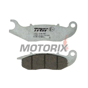 Brzdové destičky -TRW- MCB759EC, Honda Innova 125, CBF 125, CBR 125R, Rieju RS-2 50/125 Matrix/Pro
