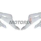 Přední boční plasty -POLISPORT- bílé, YAMAHA YZ 125/250 2022-2023