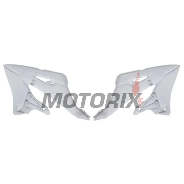 Přední boční plasty -POLISPORT- bílé, YAMAHA YZ 125/250 2022-2023