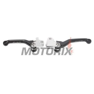 Sada páček -ZAP TECHNIX- sklopné, černé, Kawasaki KX250F 2013-2020/KX450F 2013-2018