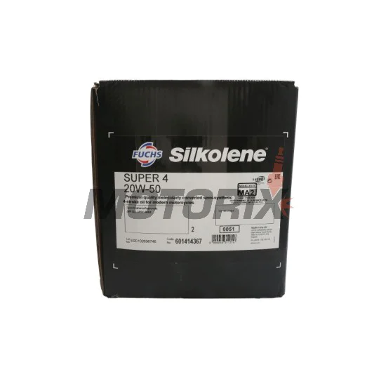 Motorový olej -SILKOLENE- 20W50, polosyntetika, 20L CUBE