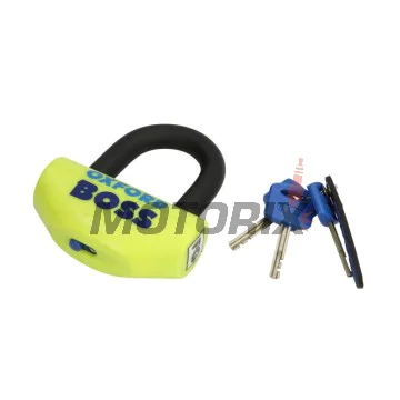 Zámek -OXFORD- Boss 12.7mm, žlutý