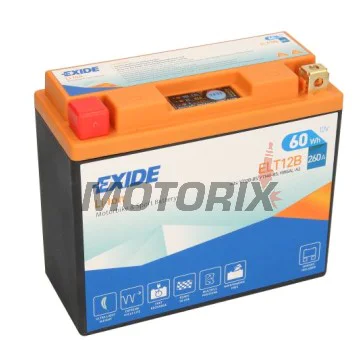 Akumulátor -EXIDE- ELT12B, 60Wh (5Ah), 12V, Lithium-ion