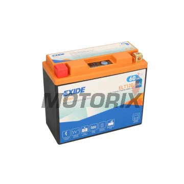 Akumulátor -EXIDE- ELT12B, 60Wh (5Ah), 12V, Lithium-ion
