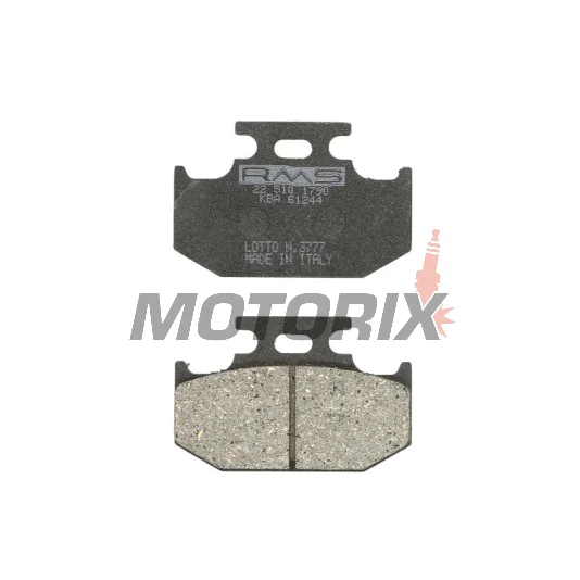 Brzdové destičky -RMS- 22 510 1790, Yamaha DT 125 2005-2006