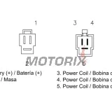 Regulátor dobíjení -DZE- regulátor dobíjení, 12V, 35A, HONDA NX 650 1994-2002