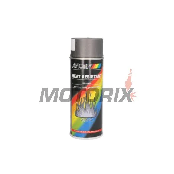 Žáruvzdorná barva -MOTIP- tmavě antracitová, matná, 400ml