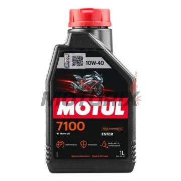 Motorový olej -MOTUL- 7100, 10W40, plná syntetika + ester, 1L
