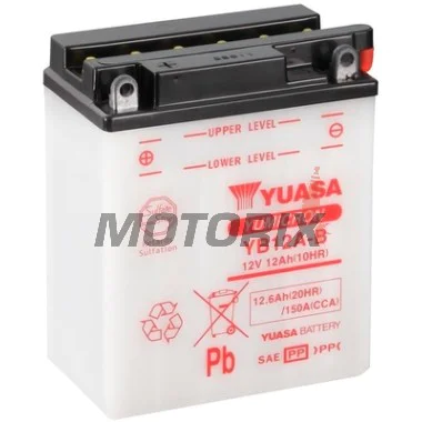 Akumulátor -YUASA- YB12A-B, 13Ah 12V