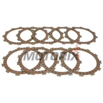 Sada spojkových lamel -TRW- MCC501-9, KTM EGS 250/300 (1990-1999), KTM EXC 250/300/360/380 2T & Six Days (1996-2012), KTM MX/MXC 250/300/360 (1994-2005), KTM SX 250/380 (1996-2012), KTM SXS 250 (2001-2007), KTM XC/XC-W 250/300 (2004-2012)